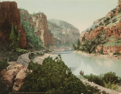 Echo Cliffs, Grand River Canyon, Colorado by William Henry Jackson